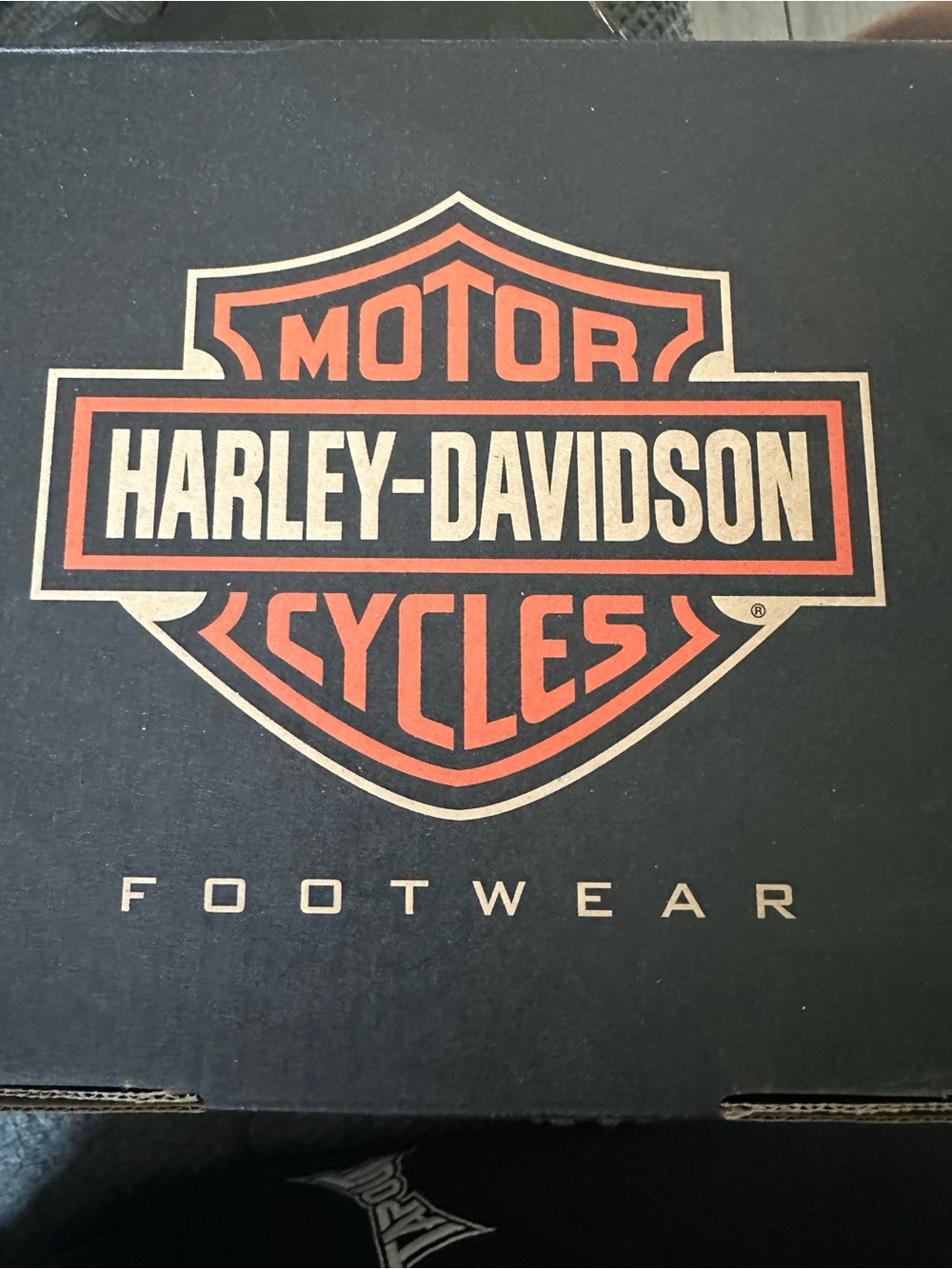 Harley-Davidson Black Leather Lace-Up Women's Riding Boots with Contrasting Sole - Picture 6 of 8